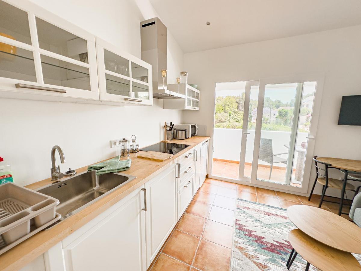 Casa Maria Top Floor Studio Apartment With Swimming Pool Jávea Extérieur photo