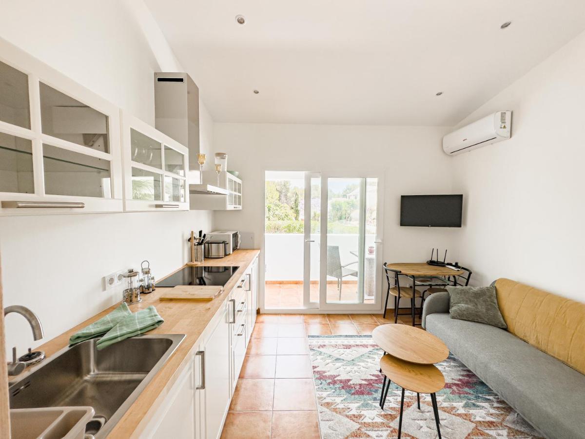 Casa Maria Top Floor Studio Apartment With Swimming Pool Jávea Extérieur photo