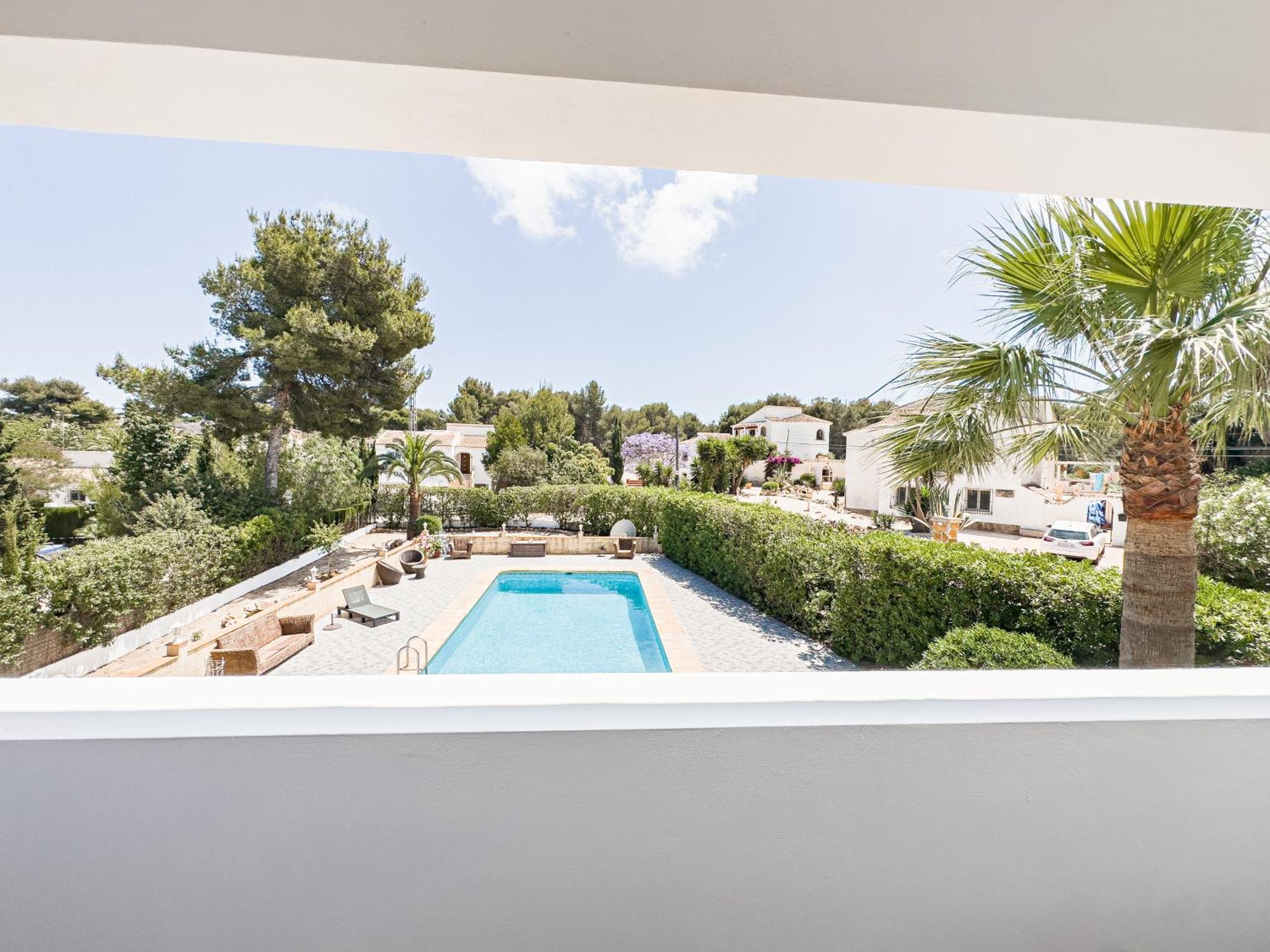 Casa Maria Top Floor Studio Apartment With Swimming Pool Jávea Extérieur photo