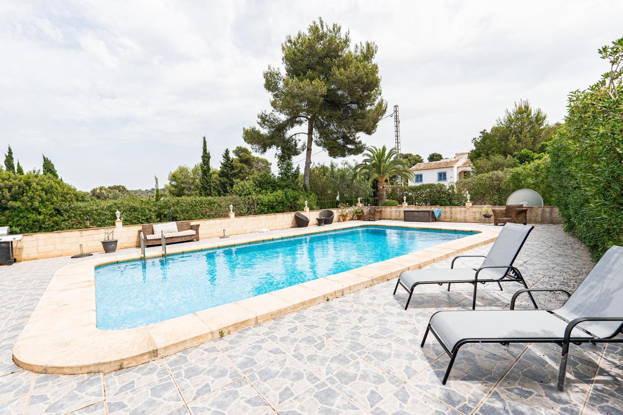 Casa Maria Top Floor Studio Apartment With Swimming Pool Jávea Extérieur photo
