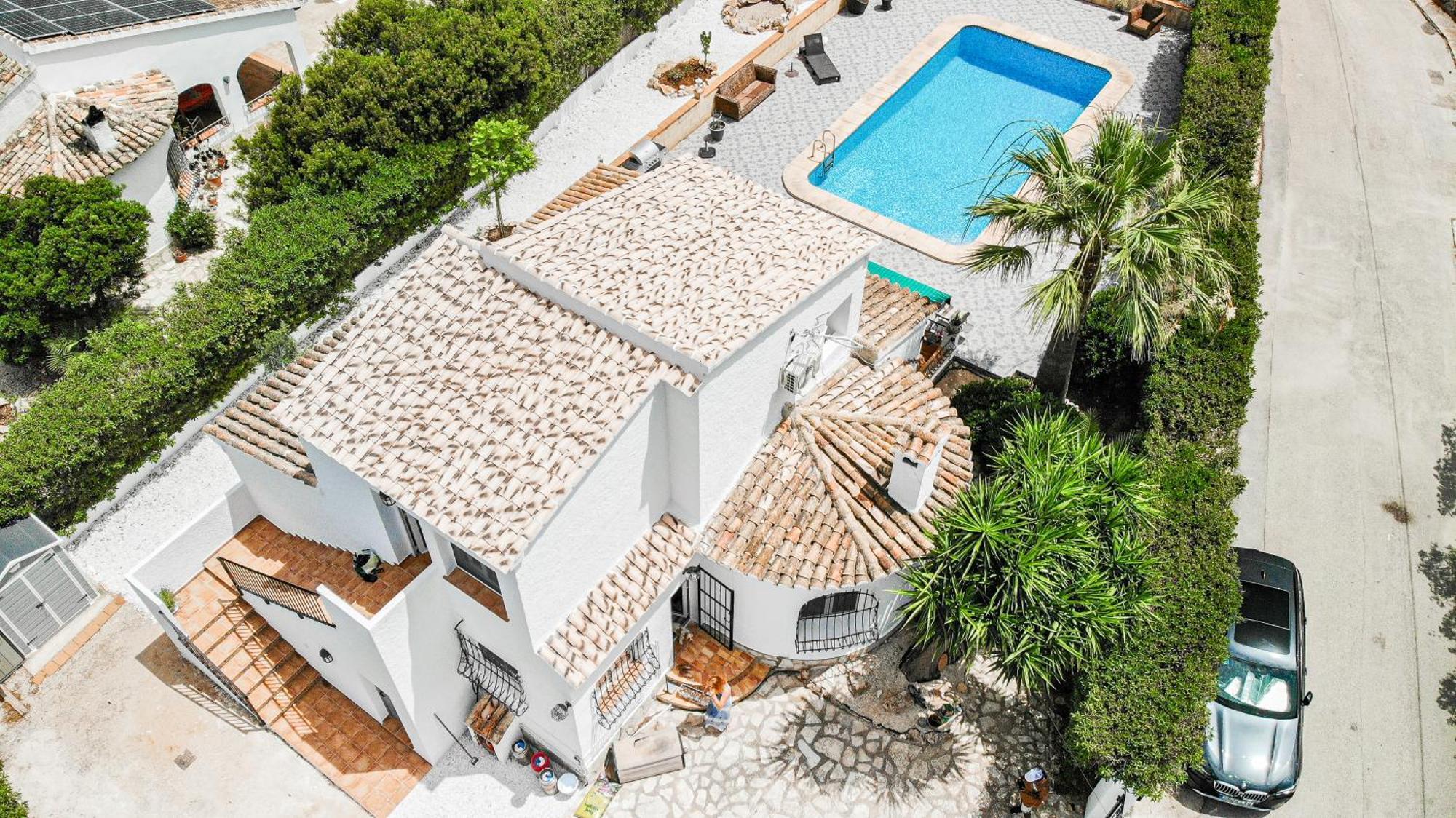 Casa Maria Top Floor Studio Apartment With Swimming Pool Jávea Extérieur photo