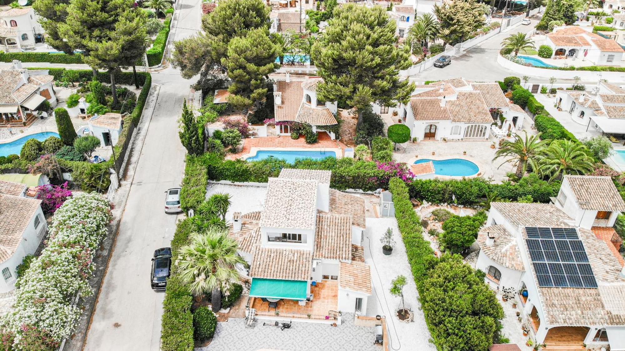 Casa Maria Top Floor Studio Apartment With Swimming Pool Jávea Extérieur photo