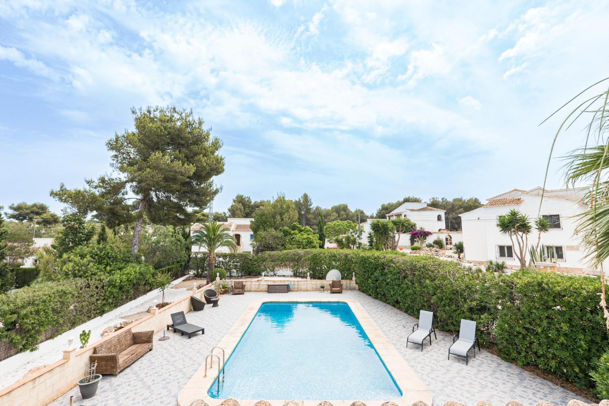 Casa Maria Top Floor Studio Apartment With Swimming Pool Jávea Extérieur photo
